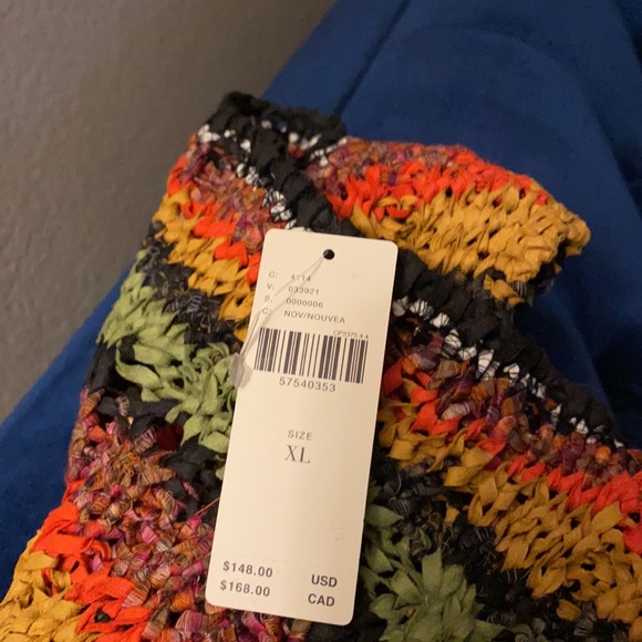 🔥NWT Anthropologie Knitted Top From Italy size XL - Picture 5 of 7